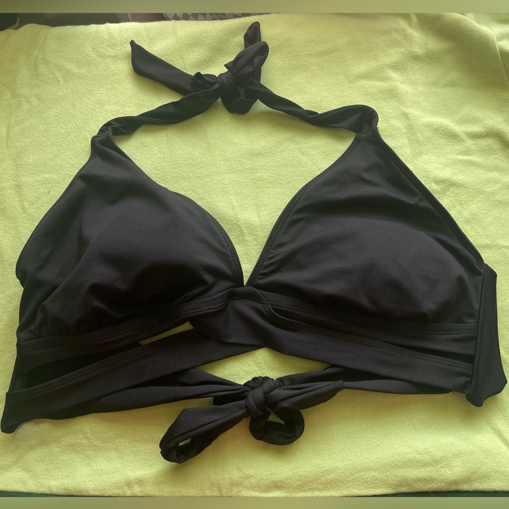 Kona Sol Black Bikini Top